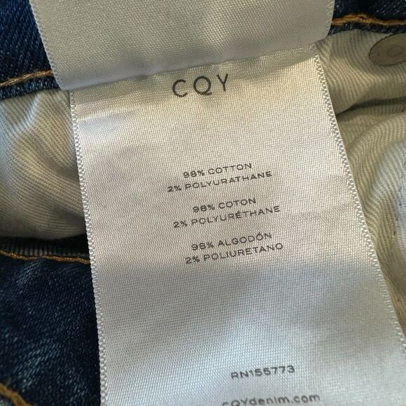 CQY Medium Wash Straight Leg Cut Jeans, 26 - Picture 8 of 11